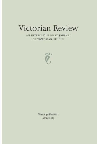 Cover image of Victorian Review