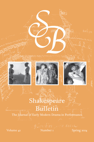 Cover image of Shakespeare Bulletin