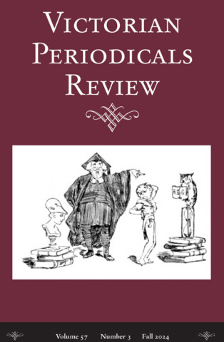 Cover image of Victorian Periodicals Review