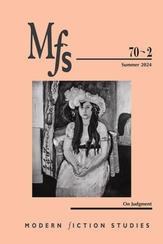 Cover image of MFS: Modern Fiction Studies